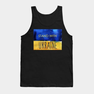 Stand with Ukraine. Tank Top